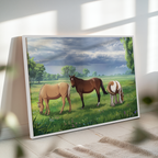 Tierleinwand im Anime-Stil: Dein Liebling als einzigartiges Kunstwerk (Querformat)