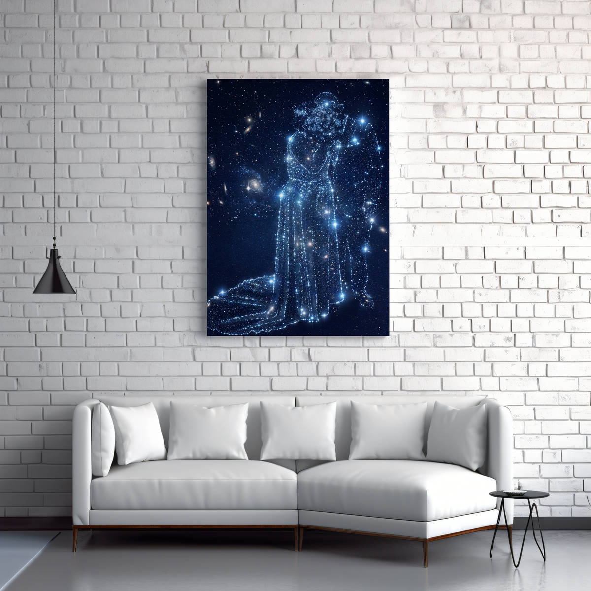 Sternenbild-Leinwand: Euer besonderer Moment als Sternenbild
