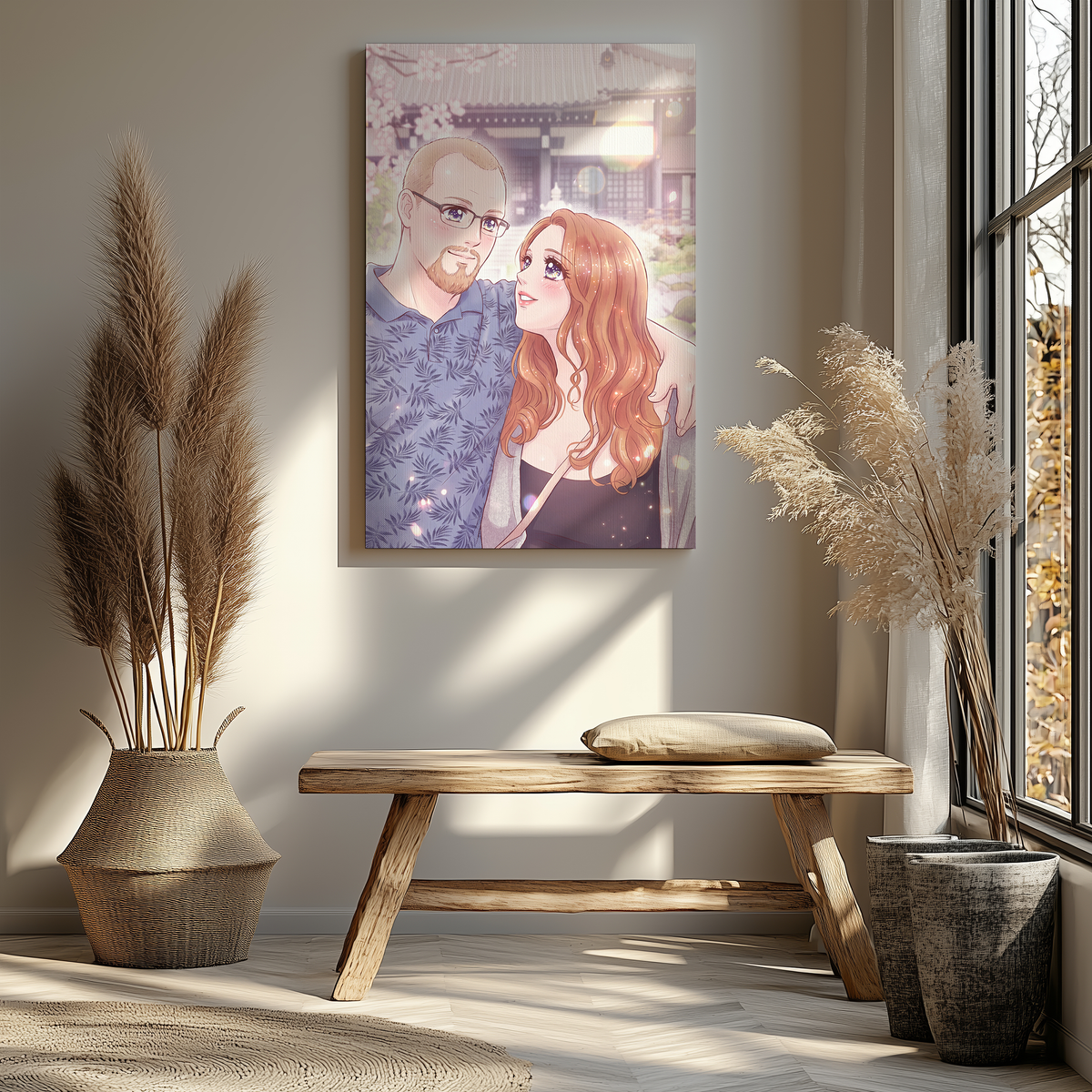 Classic-Anime-Leinwand: Eure Erinnerung im klassischen Anime-Stil