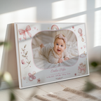 Baby-Leinwand „Emilia“: Die ersten Momente für immer festgehalten
