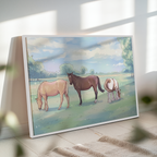 Tierleinwand im Classic-Anime-Stil: Dein Liebling als Anime-Kunstwerk (Querformat)