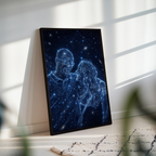 Sternenbild-Leinwand: Euer Lieblingsmoment als Sternenbild
