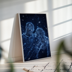 Sternenbild-Leinwand: Euer Lieblingsmoment als Sternenbild
